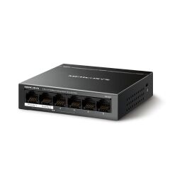 Tp-Link Mercusys Ms106Lp 6 Port 10/100 4 Port Poe+ Yonetilemez Desktop Switch Metal Kasa
