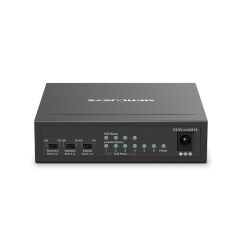 Tp-Link Mercusys Ms106Lp 6 Port 10/100 4 Port Poe+ Yonetilemez Desktop Switch Metal Kasa