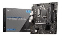 Msi Pro H610M-G Ddr4 3200Mhz 1Xvga 1Xhdmi 1Xdp 1Xm.2 Usb 3.2 Matx 1700P (12. / 13. Ve 14. Nesi̇l İşlemci̇ Uyumlu)