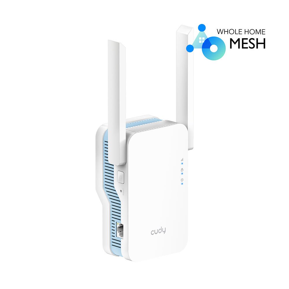 Cudy Re1200 Ac1200 1Port 2 Anten 2.4/5Ghz Indoor Repeater Menzi̇l Geni̇şleti̇ci̇