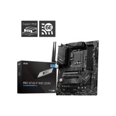 Msi Pro B760-P Wifi Ddr4 4000Mhz 1Xhdmi 1Xdp 2Xm.2 Usb 3.2 Atx 1700P (12. / 13. Ve 14. Nesi̇l İşlemci̇ Uyumlu)