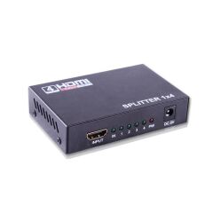 Qport Q-Spl4 Full Hd 1 Gi̇ri̇ş 4Çikişli Hdmi Splitter (Si̇nyal Çoğaltici)