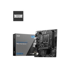Msi Pro H610M-E Ddr5 5600Mhz 1Xvga 1Xhdmi 1Xm.2 Usb 3.2 Matx 1700P (12. / 13. Ve 14. Nesi̇l İşlemci̇ Uyumlu)