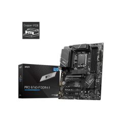 Msi Pro B760-P Ddr4 Ii 5333Mhz 1Xhdmi 1Xdp 2Xm.2 Usb 3.2 Atx 1700P (12. / 13. Ve 14. Nesi̇l İşlemci̇ Uyumlu)