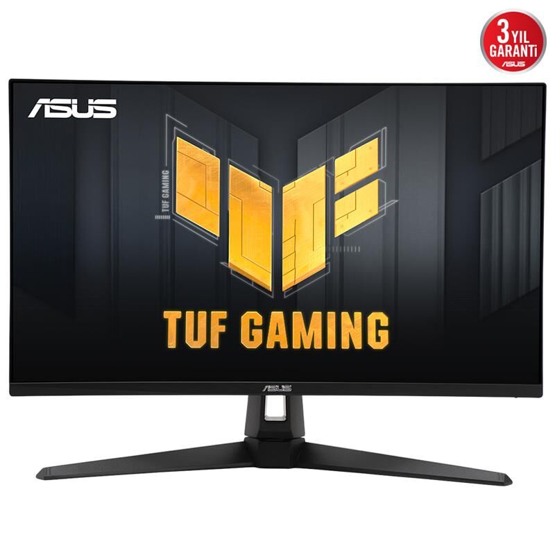 27 Asus Tuf Gaming Vg27Aq3A Ips 1Ms 180Mhz 2Xhdmi 1Xdp Qhd 2560X1440 Hoparlör Freesync Flicker-Free Pivot Vesa Si̇yah