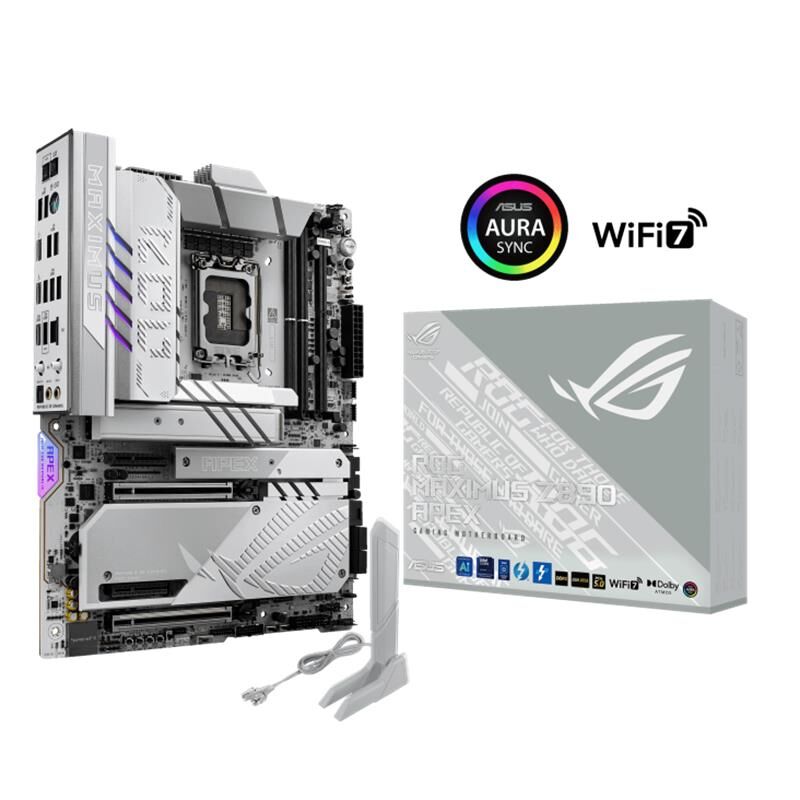 Asus Rog Maximus Z890 Apex Ddr5 9600Mt/S 2Xusb Type-C 6Xm.2 Atx 1851P (Intel Ultra Processors Series 2)