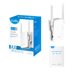 Cudy Re1800 Ax1800 Wi-Fi 6 1Port 2 Anten 2.4/5Ghz Indoor Repeater Menzi̇l Geni̇şleti̇ci̇