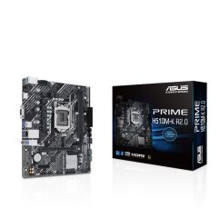 Asus Prime H510M-K R2.0 Ddr4 3200Mhz 1Xvga 1Xhdmi 1Xm.2 Usb 3.2 Matx 1200P (11. Ve 10.Nesi̇l İşlemci̇ Uyumlu)