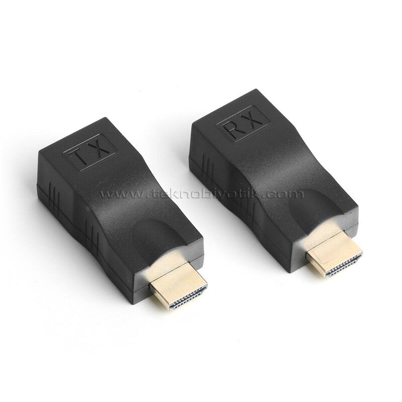 Sensei Hdtv Extender Cat5E/6 30 Metre İki̇li̇ Adaptör