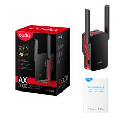 Cudy Re3000 Ax3000 Wi-Fi 6 1Port 2 Anten 2.4/5Ghz Indoor Repeater Menzi̇l Geni̇şleti̇ci̇