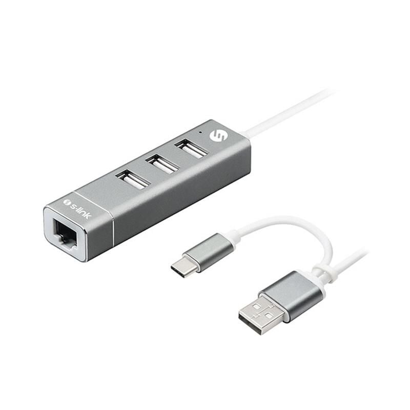 S-Link Swapp Sw-U222 10/100Mbps Type-C Usb 2.0 Usb Ethernet Adaptör