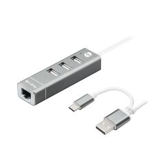 S-Link Swapp Sw-U222 10/100Mbps Type-C Usb 2.0 Usb Ethernet Adaptör