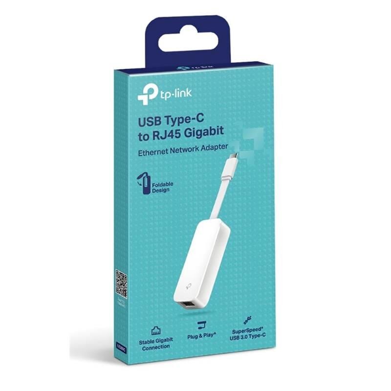 Tp-Link Ue300C Usb 3.0 Type-C To Gigabit Ethernet Ağ Adaptoru