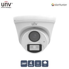 Uniview Uac-T112-Af28-W 2Mp 2.8Mm Colorhunter 20Mt Ip67 Ahd Dahi̇li̇ Ses Dome Kamera