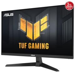 27 Asus Tuf Gaming Vg279Q3A Ips 1Ms 180Mhz 2Xhdmi 1Xdp Fhd 1920X1080 Hoparlör Flicker-Free Düşük Mavi̇ Işik Vesa Si̇yah