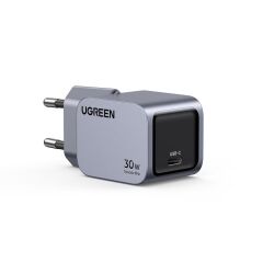 Ugreen Nexode Pro 30W Gan Hizli Şarj Ci̇hazi Type-C Qc Pd 1Xusb-C Uzay Gri̇si̇ 35006
