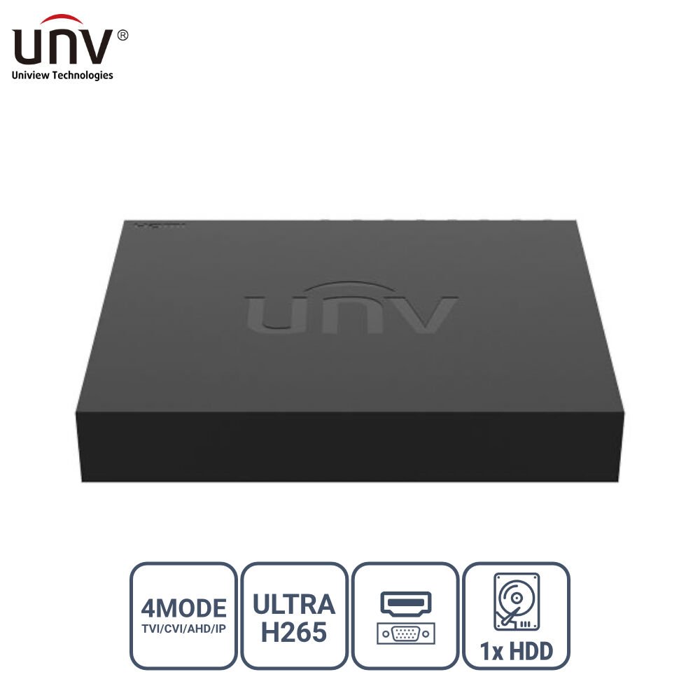 Uniview Xvr301-16F 16 Kanal 1X Hdd H65+ Hi̇bri̇t Dvr Kayit Ci̇hazi