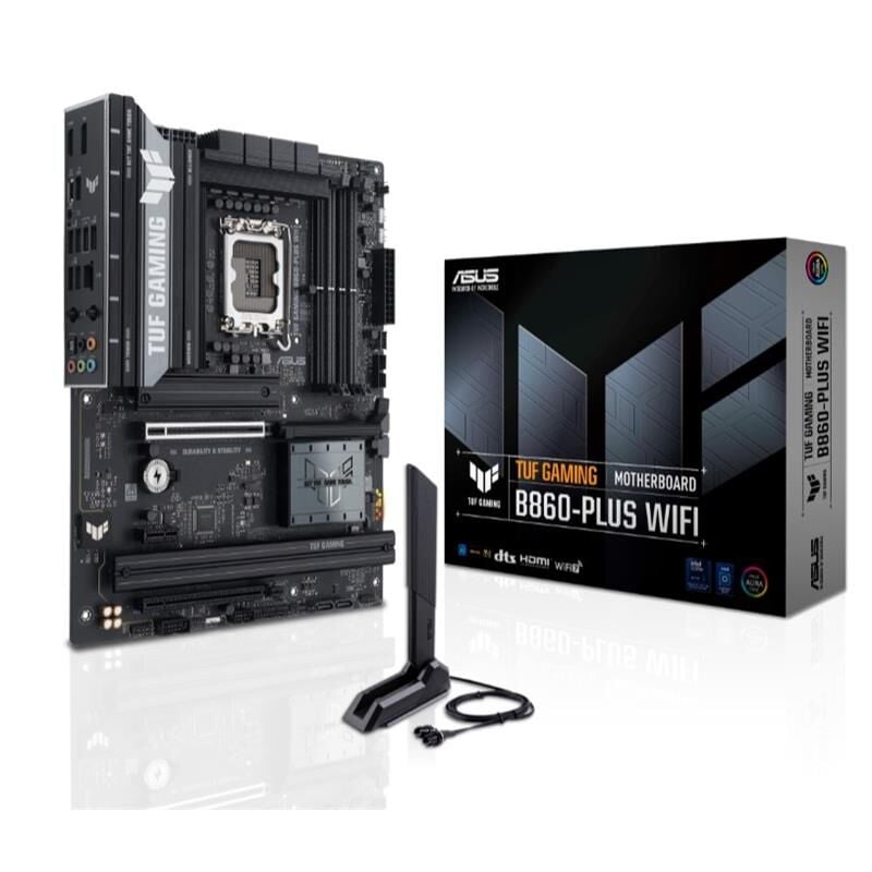 Asus Tuf Gaming B860-Plus Wifi Ddr5 8666Mt/S 1Xhdmi 1Xdp 3Xm.2 Type-C Atx 1851P (Intel Ultra Processors Series 2)
