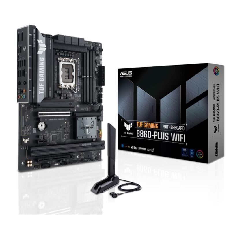 Asus Tuf Gaming B860-Plus Wifi Ddr5 8666Mt/S 1Xhdmi 1Xdp 3Xm.2 Type-C Atx 1851P (Intel Ultra Processors Series 2)