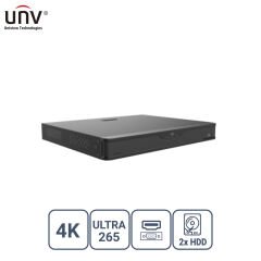 Uniview Xvr302-32Q3 32 Kanal 8Mp 2X Hdd H65+ Hi̇bri̇t Dvr Kayit Ci̇hazi