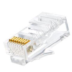 Lansan As-Lns-7005-Rj45 Cat6 Rj45 Konnektör 100'Lü