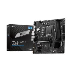Msi Pro B760M-P Ddr4 4600Mhz 1Xhdmi 1Xdp 2Xm.2 Usb 3.2 Atx 1700P (12. / 13. Ve 14. Nesi̇l İşlemci̇ Uyumlu)