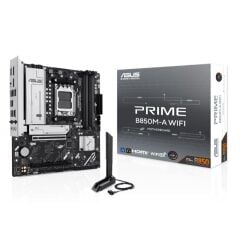 Asus Prime B850M-A Wifi Ddr5 8000Mt/S 1Xhdmi 2Xdp 3Xm.2 Usb3.2 Matx Am5 (Amd Am5 9000/8000/7000 Seri̇leri̇ İle Uyumlu)