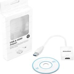 Dark Uga33 Full Hd Usb3.0 - Hdmi Harici Ekran Karti (Dk-Ac-Uga33)