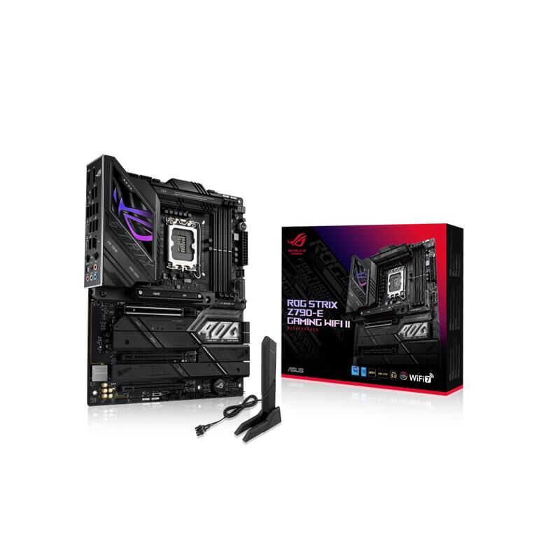 Asus Rog Strix Z790-E Gaming Wifi Ii Ddr5 8000Mhz 1Xhdmi 1Xdp 5Xm.2 Usb 3.2 Atx 1700P(12./13.Ve14. Nesi̇l İşlemci̇ Uyumlu)