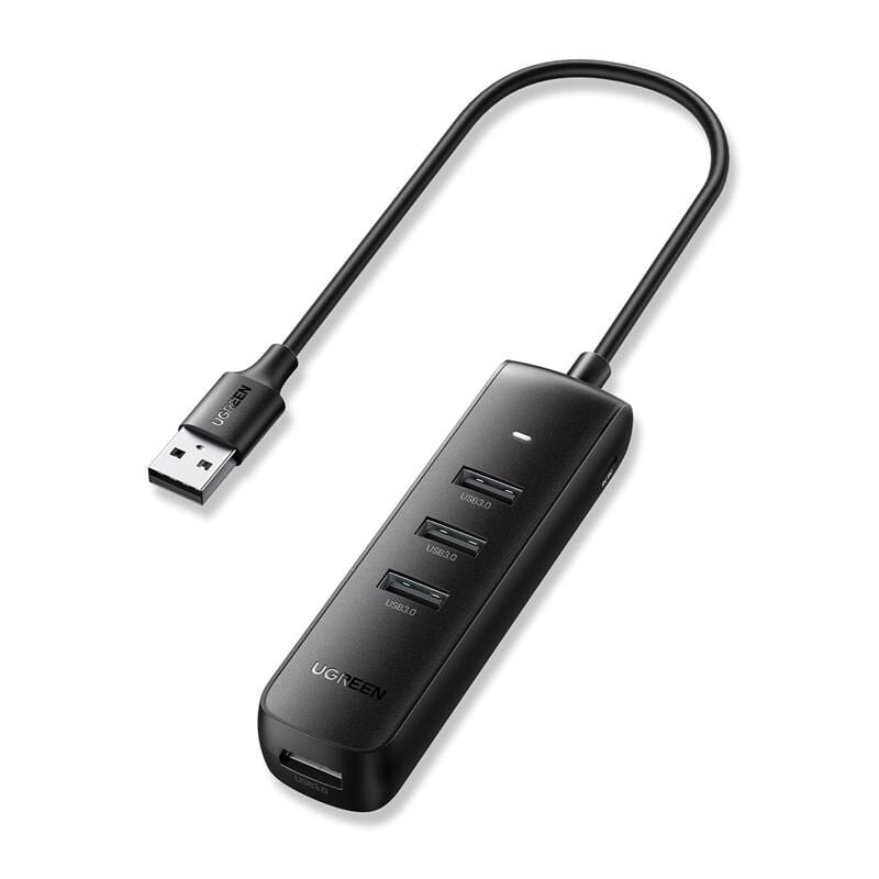 Ugreen Usb 3.0 4-Port Hub 0.25Mt Si̇yah 10915