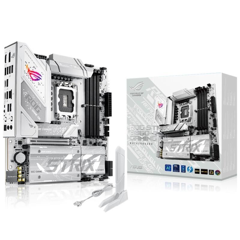 Asus Rog Strix B860-G Gaming Wifi Ddr5 9066Mt/S 1Xhdmi 1Xdp 4Xm.2 Type-C Matx 1851P (Intel Ultra Processors Series 2)